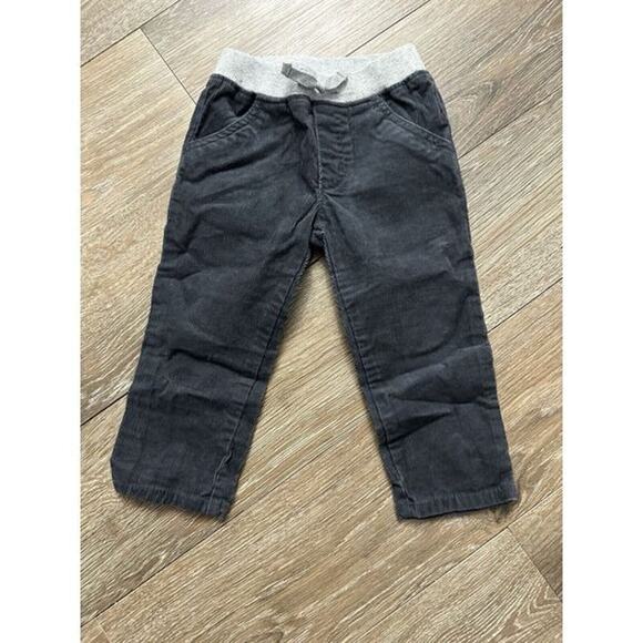 Gymboree Baby Boy 18-24 Months Dark Gray Corduroys - EUC - Picture 1 of 3